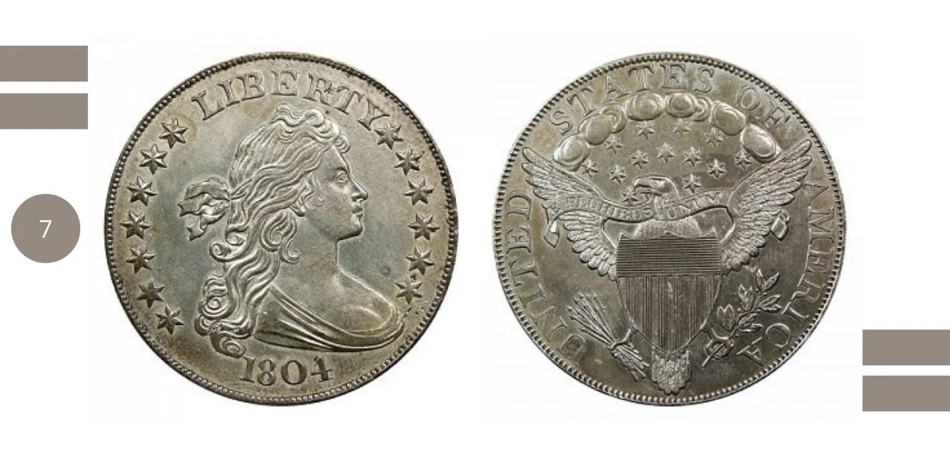 Silver Dollar Class 1-1804 - (The Watters Childs Specificimen) -Cost: $4.1 million