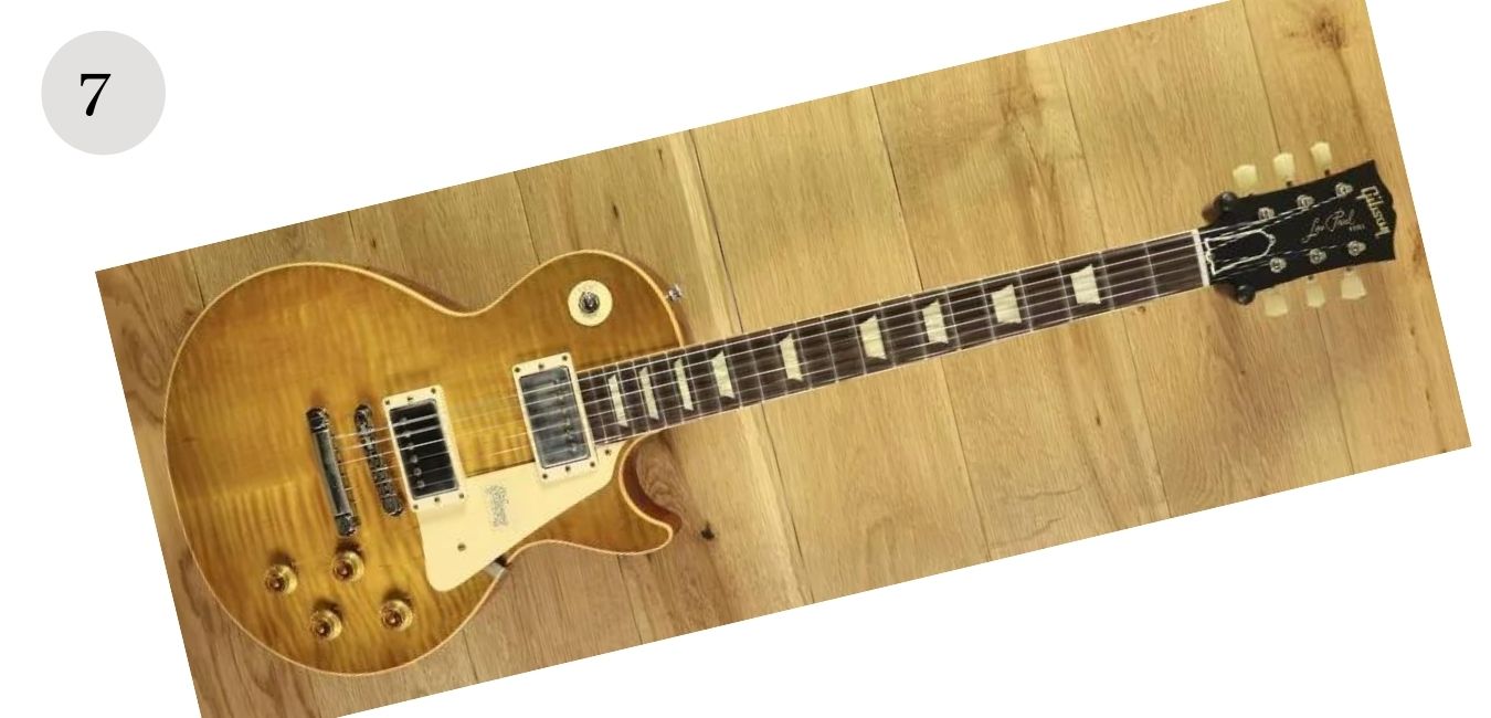 Keith Richards 1959 Les Paul -Price: $1 million