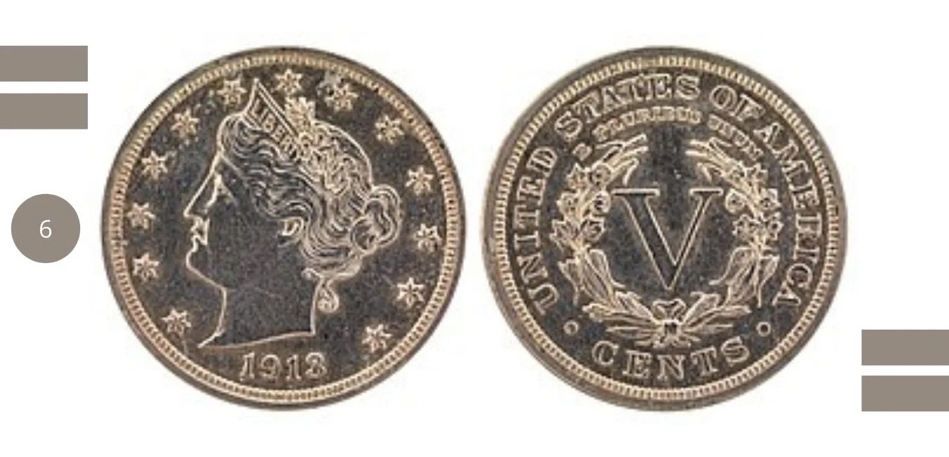 Liberty Head Nickel - Morton-Smith-Eliasberg (1913) -Cost: $4.5 million