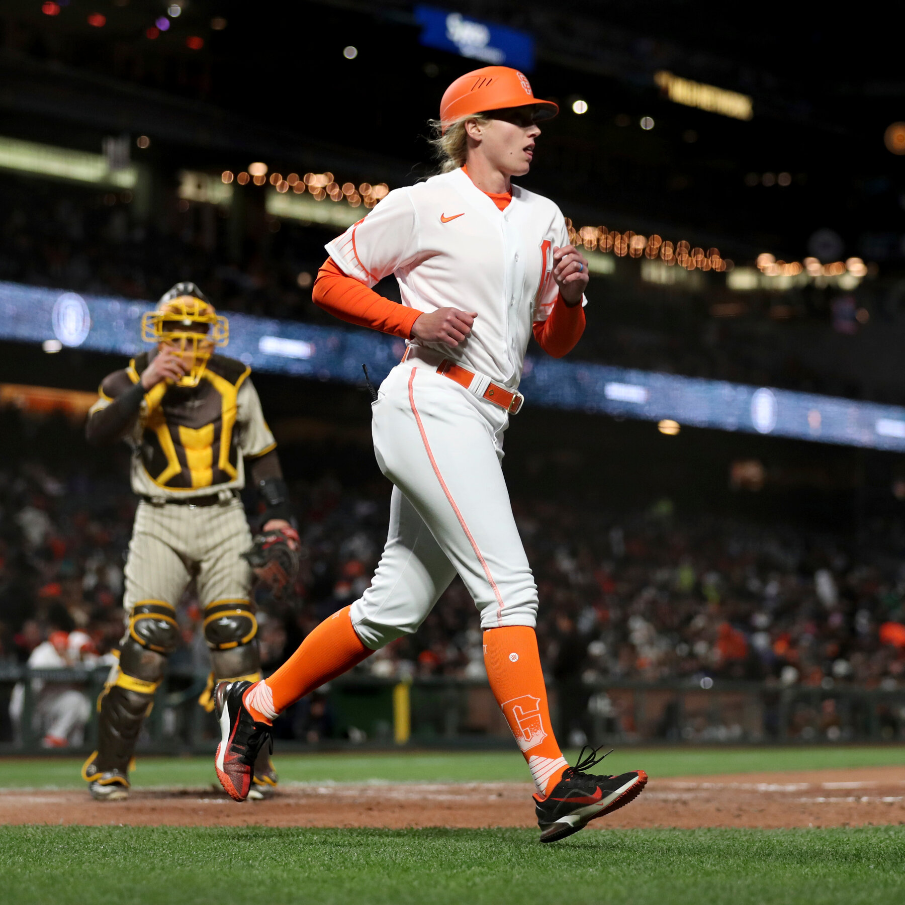 Alyssa Nakken becomes the first woman to coach on the field in MLB history Alyssa Nakken