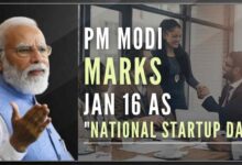 16th january declared as National Startup day by PM Modi