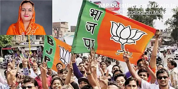 AAP-Questions-on-BJP-win-in-Chandigargh-Muncipal-Election