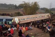 4 killed and 20 injured for derailing