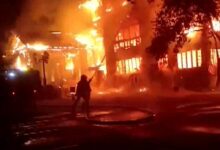 The historic club was set on fire in Telangana